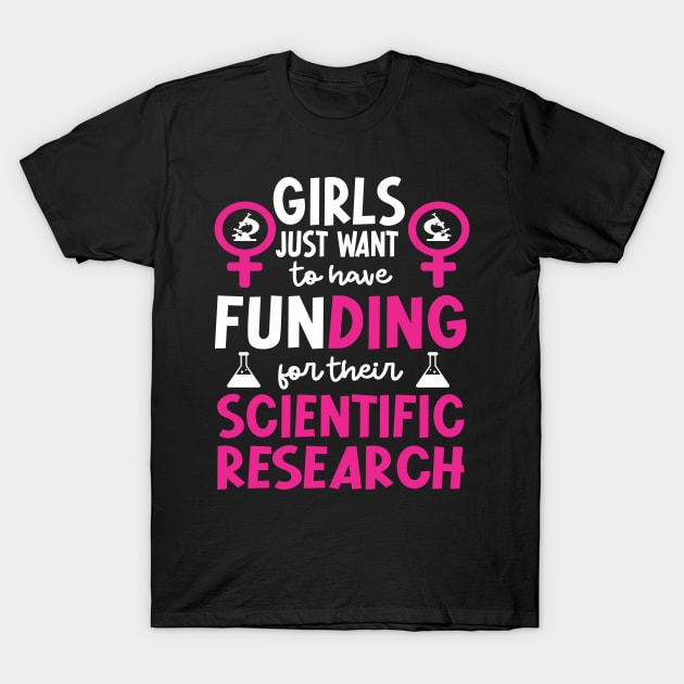 Feminist Women in Science Steminista Steminist T-Shirt by IngeniousMerch